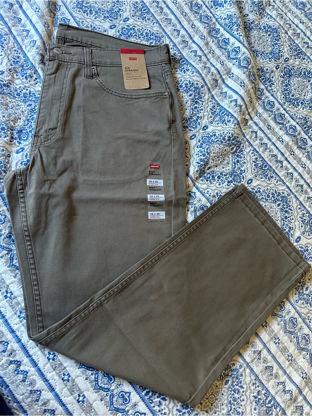 levi’s 514 Straight Stretch Men's Jeans Bungee Cord *multiple Sizes Available*